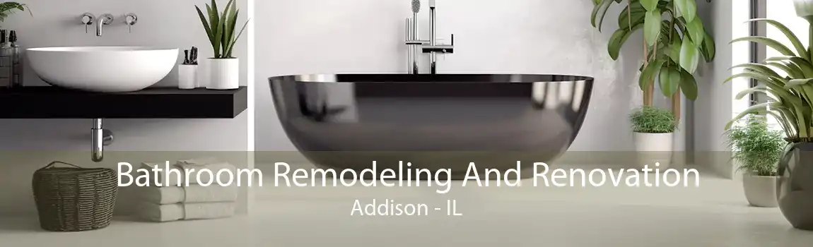 Bathroom Remodeling And Renovation Addison - IL