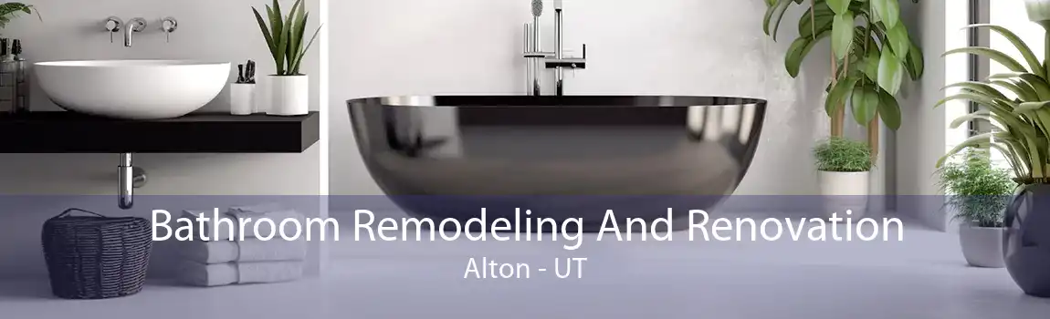 Bathroom Remodeling And Renovation Alton - UT