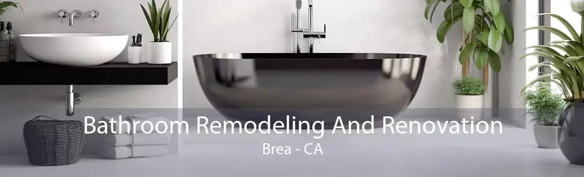 Bathroom Remodeling And Renovation Brea - CA