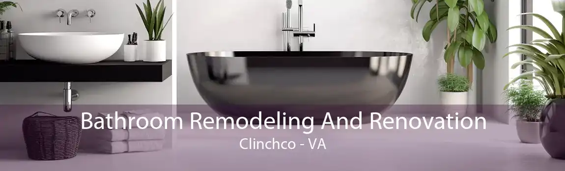 Bathroom Remodeling And Renovation Clinchco - VA