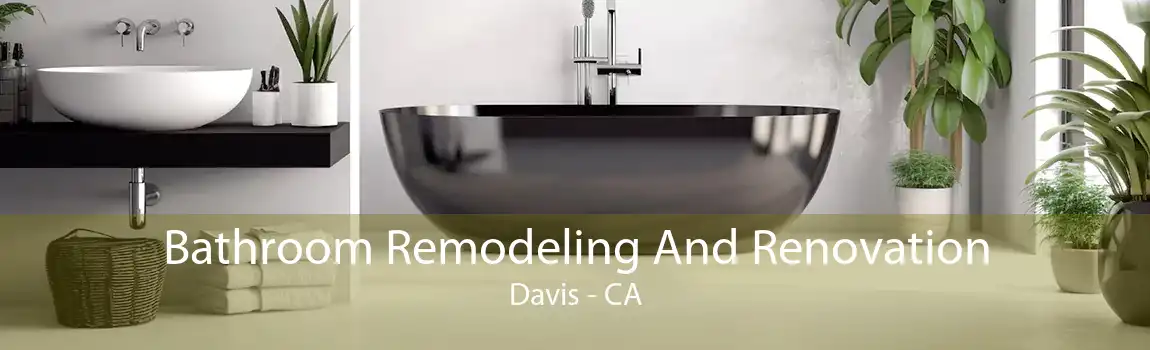 Bathroom Remodeling And Renovation Davis - CA