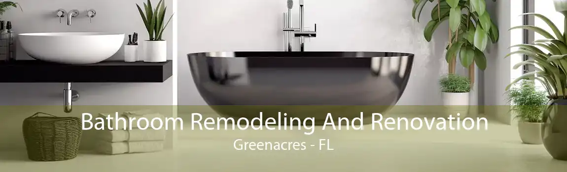 Bathroom Remodeling And Renovation Greenacres - FL