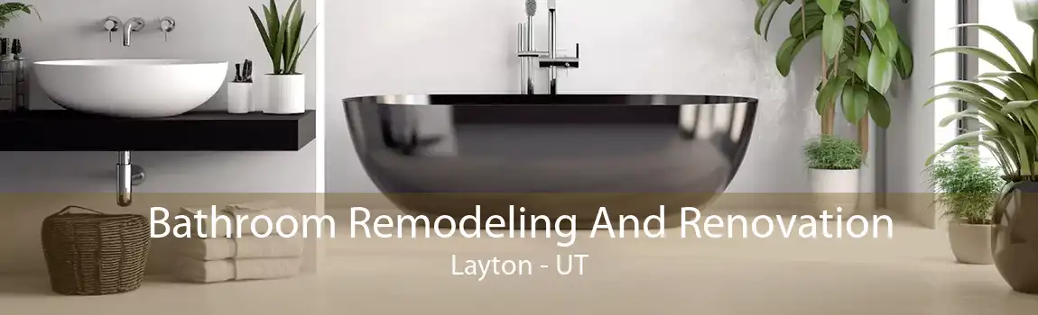 Bathroom Remodeling And Renovation Layton - UT