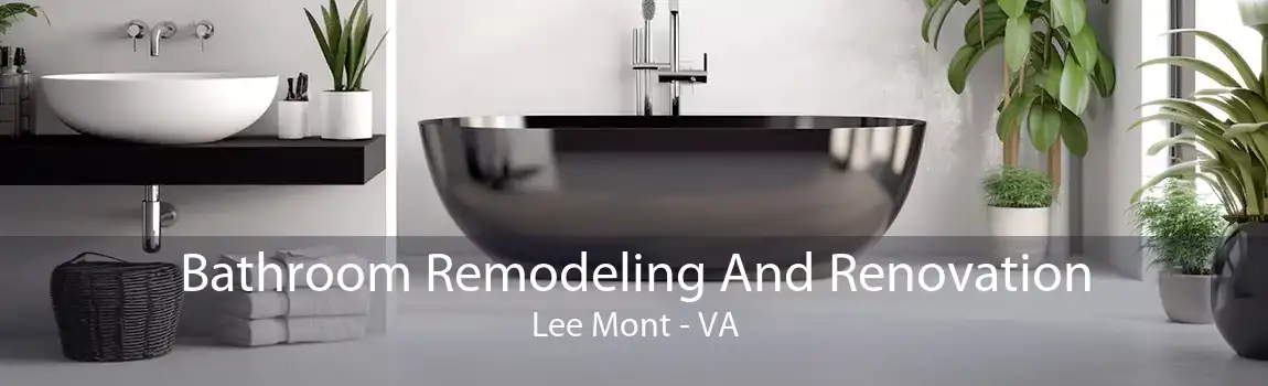 Bathroom Remodeling And Renovation Lee Mont - VA