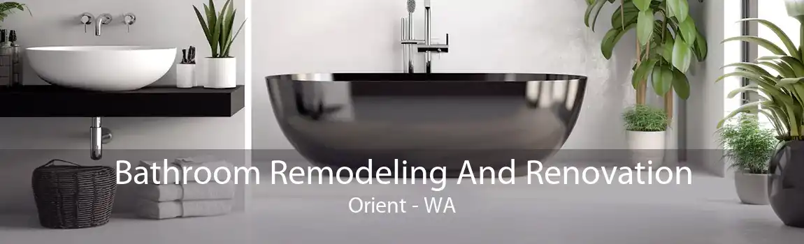 Bathroom Remodeling And Renovation Orient - WA