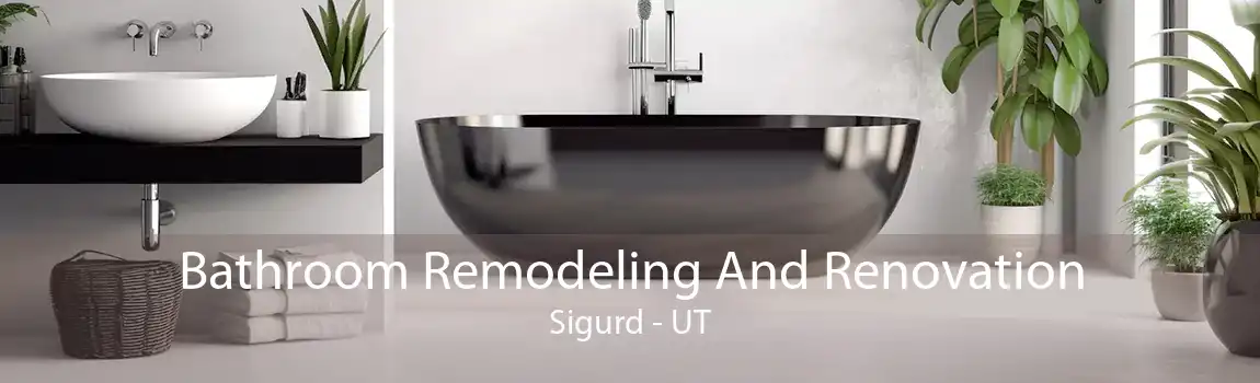 Bathroom Remodeling And Renovation Sigurd - UT