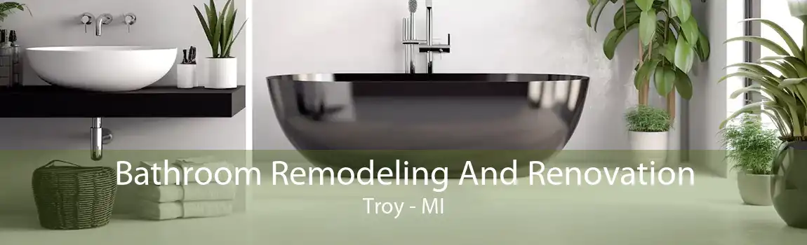 Bathroom Remodeling And Renovation Troy - MI