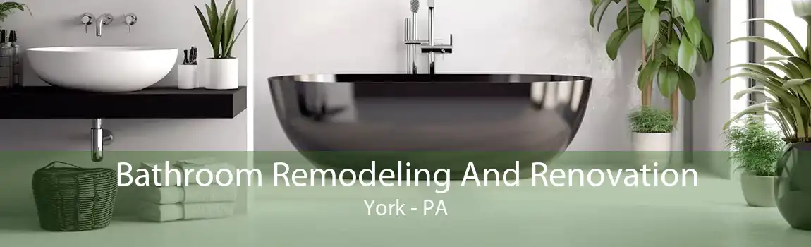 Bathroom Remodeling And Renovation York - PA