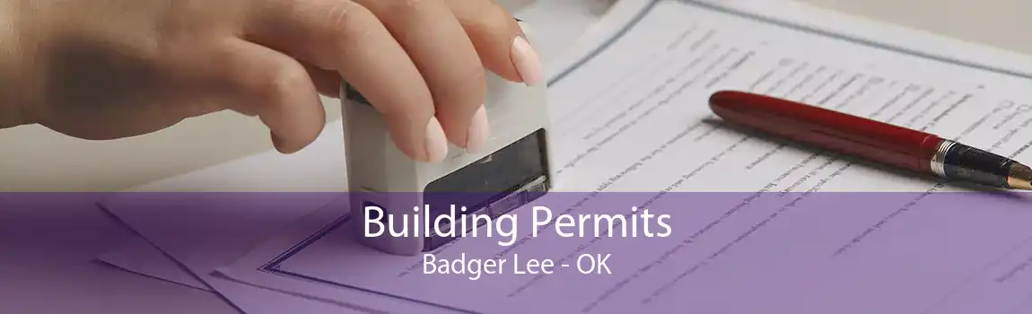 Building Permits Badger Lee - OK