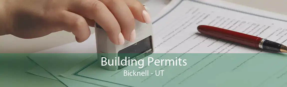 Building Permits Bicknell - UT