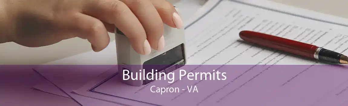 Building Permits Capron - VA