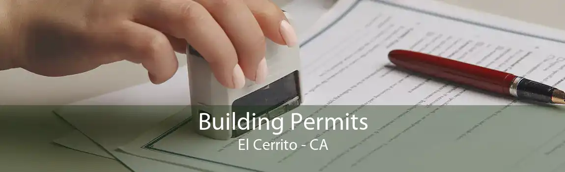 Building Permits El Cerrito - CA