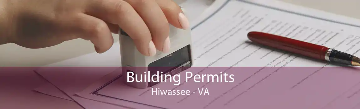 Building Permits Hiwassee - VA