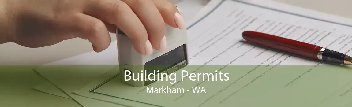 Building Permits Markham - WA
