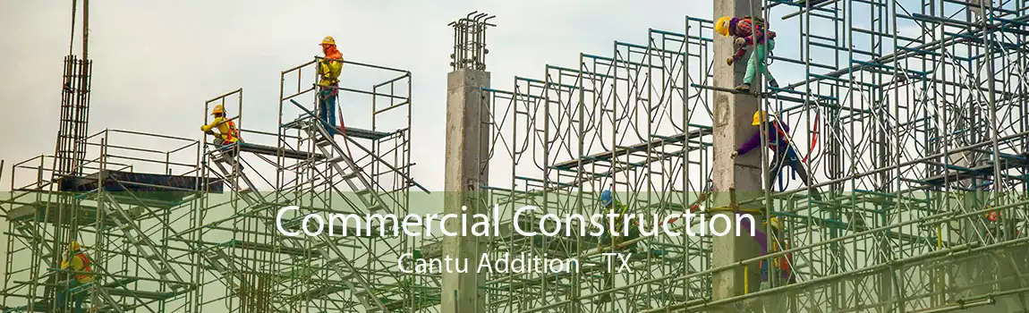 Commercial Construction Cantu Addition - TX