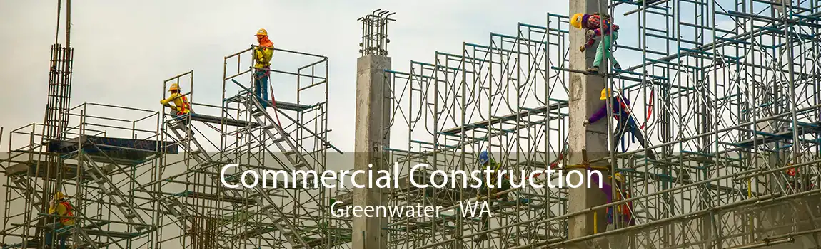 Commercial Construction Greenwater - WA