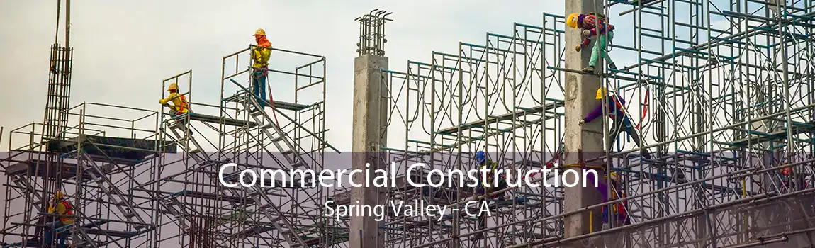 Commercial Construction Spring Valley - CA
