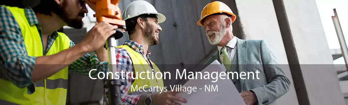 Construction Management McCartys Village - NM
