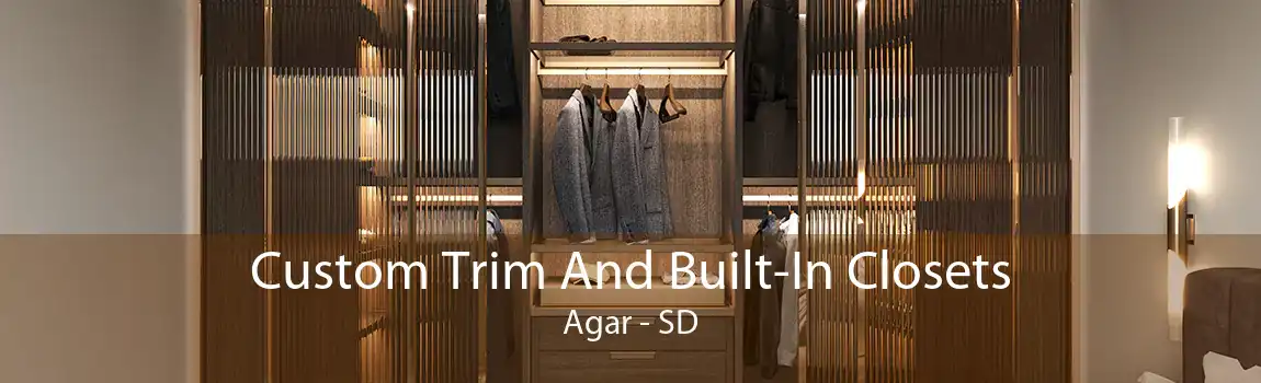 Custom Trim And Built-In Closets Agar - SD