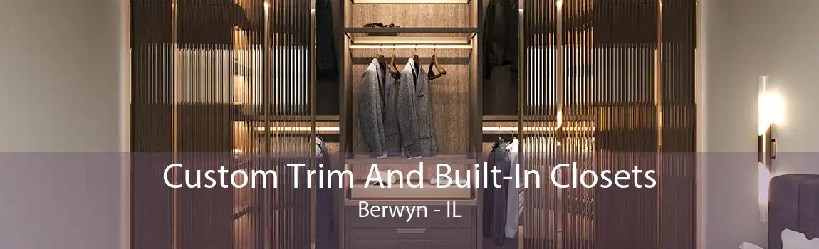 Custom Trim And Built-In Closets Berwyn - IL