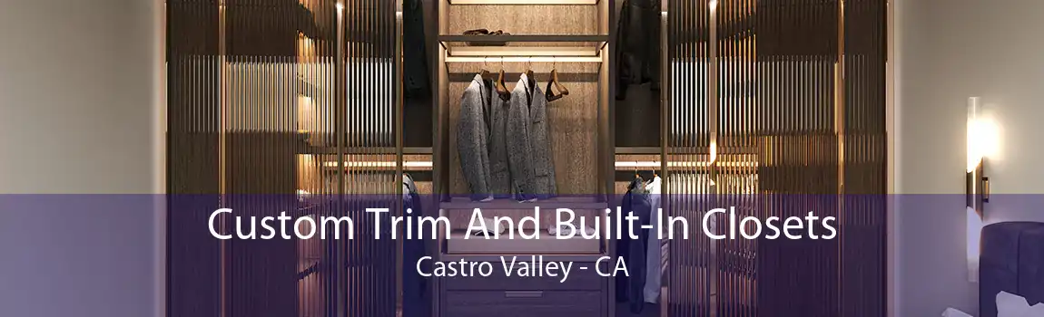 Custom Trim And Built-In Closets Castro Valley - CA