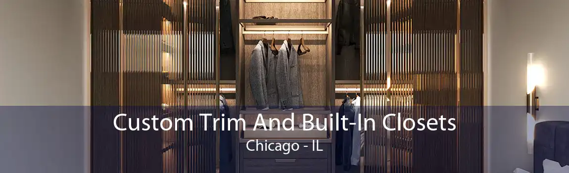 Custom Trim And Built-In Closets Chicago - IL