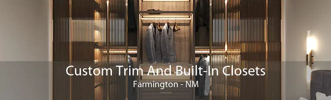Custom Trim And Built-In Closets Farmington - NM