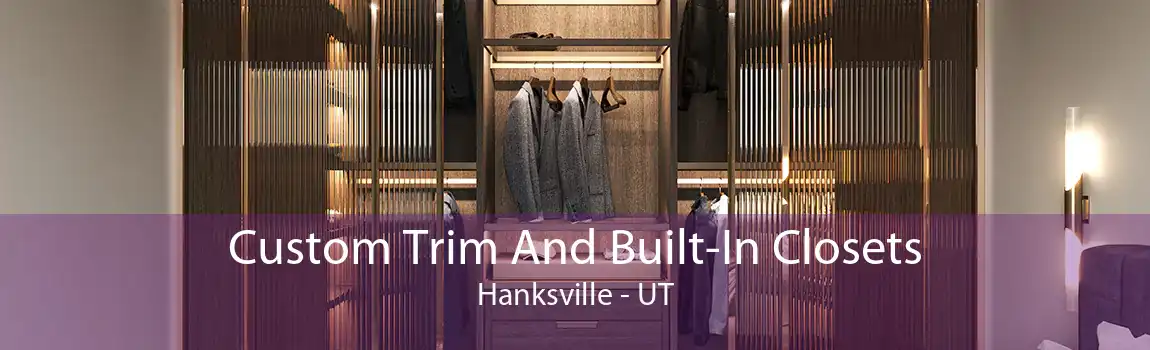 Custom Trim And Built-In Closets Hanksville - UT