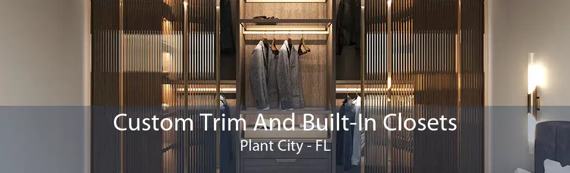 Custom Trim And Built-In Closets Plant City - FL