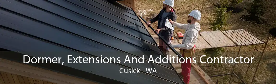 Dormer, Extensions And Additions Contractor Cusick - WA