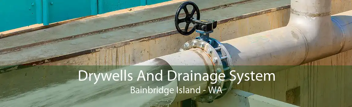 Drywells And Drainage System Bainbridge Island - WA