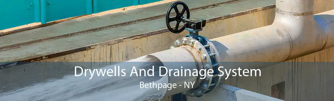 Drywells And Drainage System Bethpage - NY