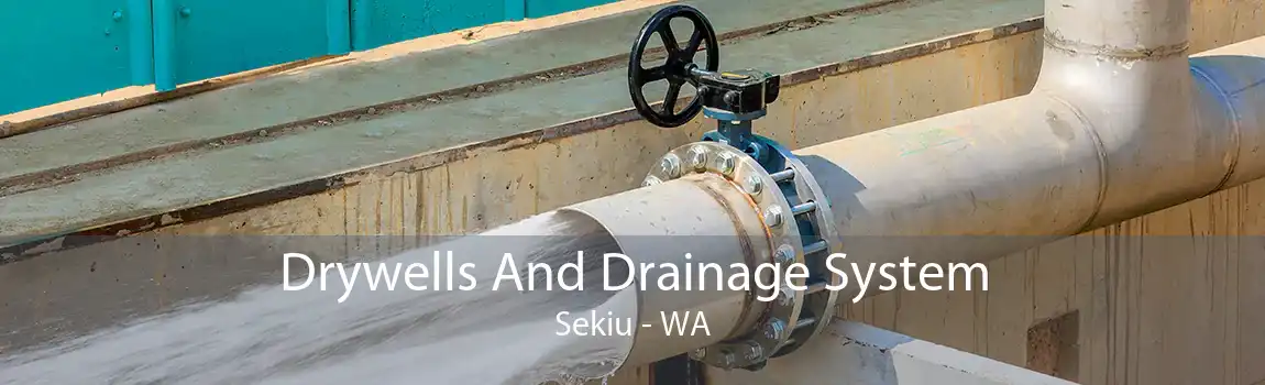 Drywells And Drainage System Sekiu - WA