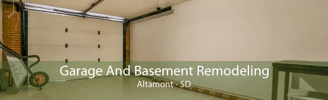 Garage And Basement Remodeling Altamont - SD