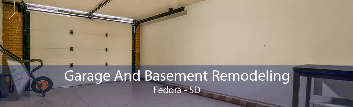 Garage And Basement Remodeling Fedora - SD