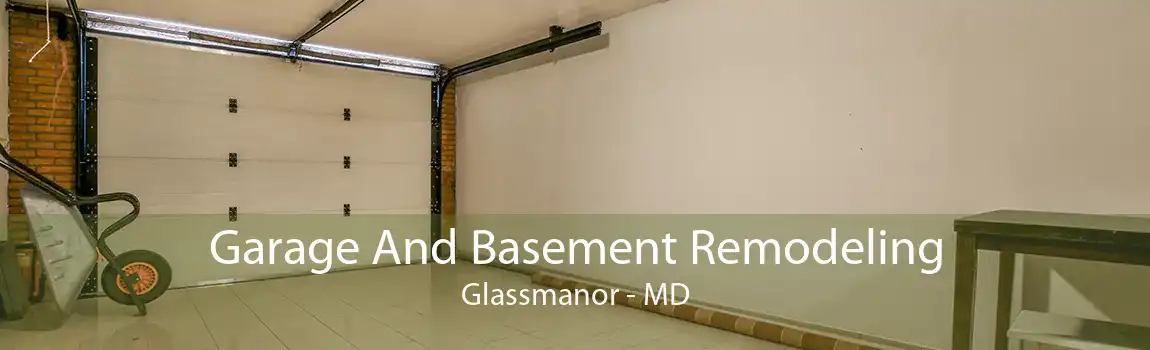 Garage And Basement Remodeling Glassmanor - MD