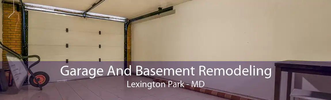 Garage And Basement Remodeling Lexington Park - MD