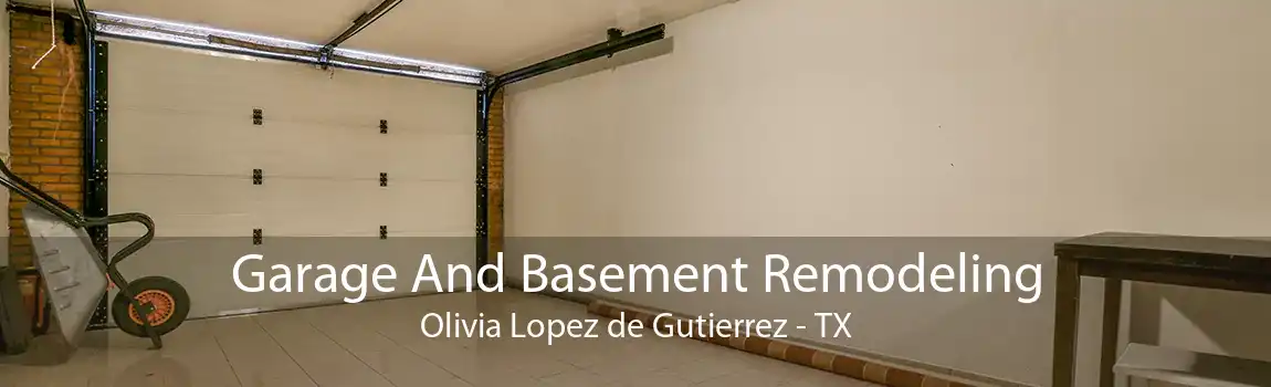 Garage And Basement Remodeling Olivia Lopez de Gutierrez - TX