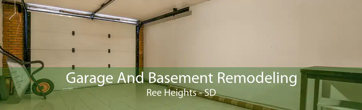 Garage And Basement Remodeling Ree Heights - SD