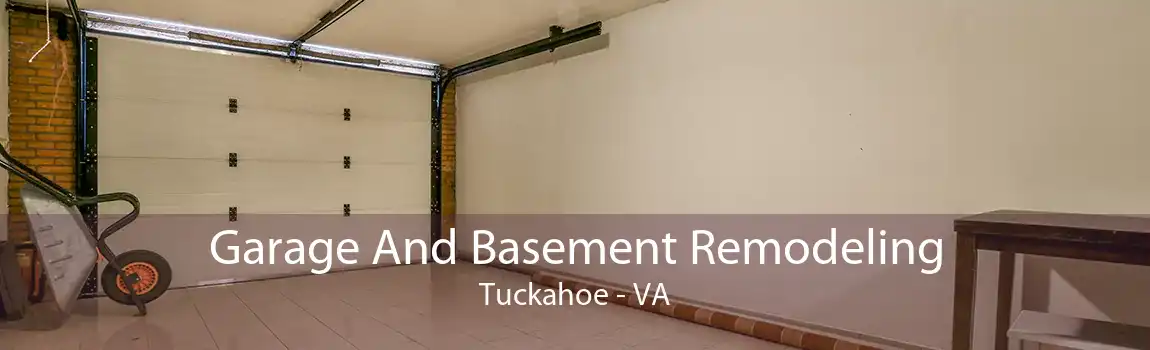 Garage And Basement Remodeling Tuckahoe - VA