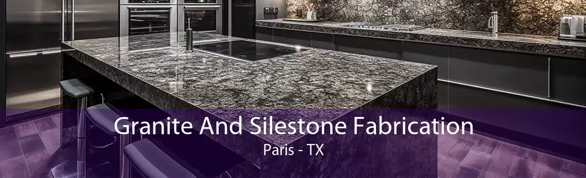 Granite And Silestone Fabrication Paris - TX