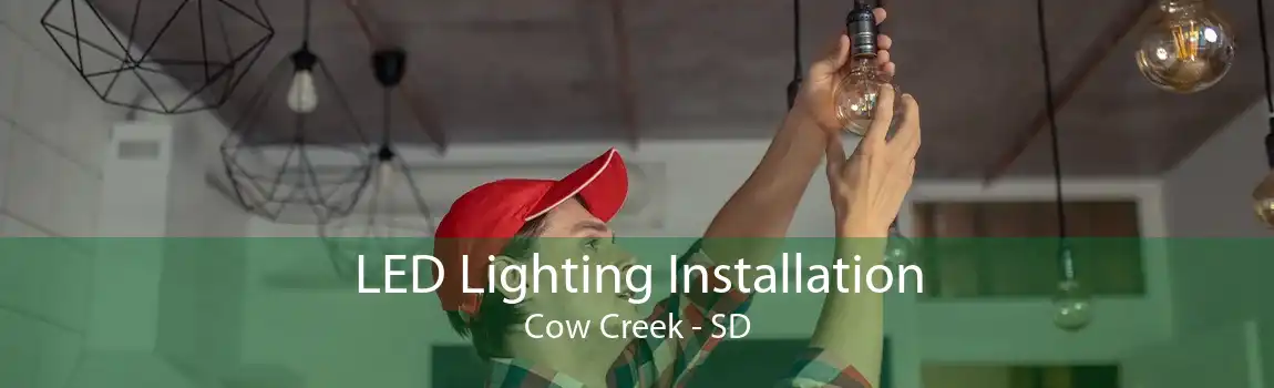 LED Lighting Installation Cow Creek - SD