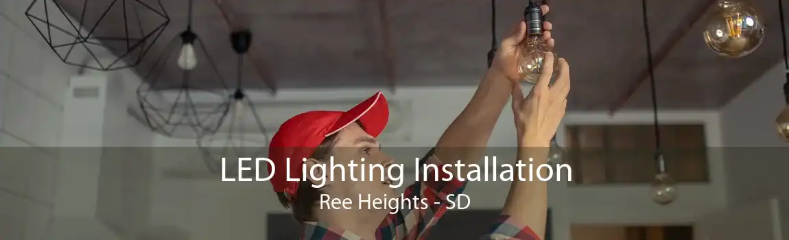 LED Lighting Installation Ree Heights - SD