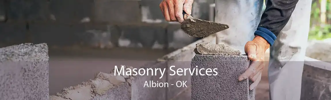 Masonry Services Albion - OK