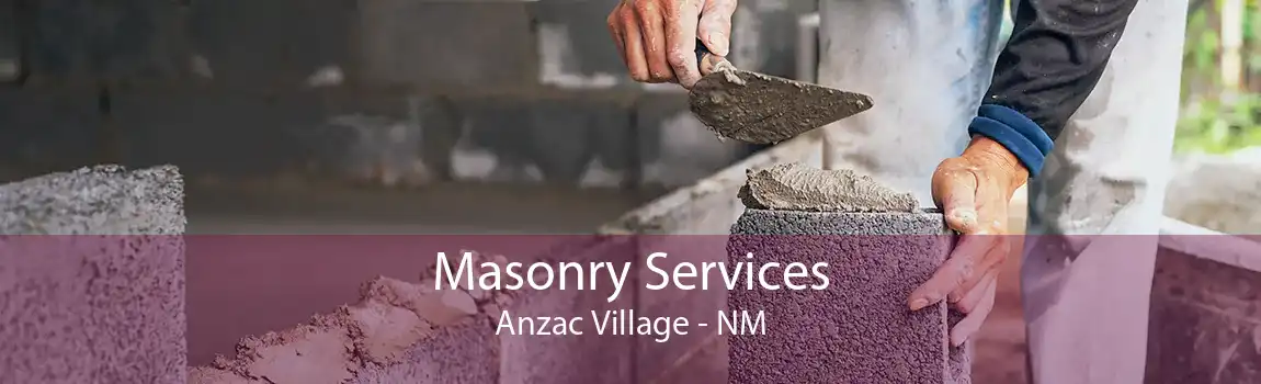 Masonry Services Anzac Village - NM