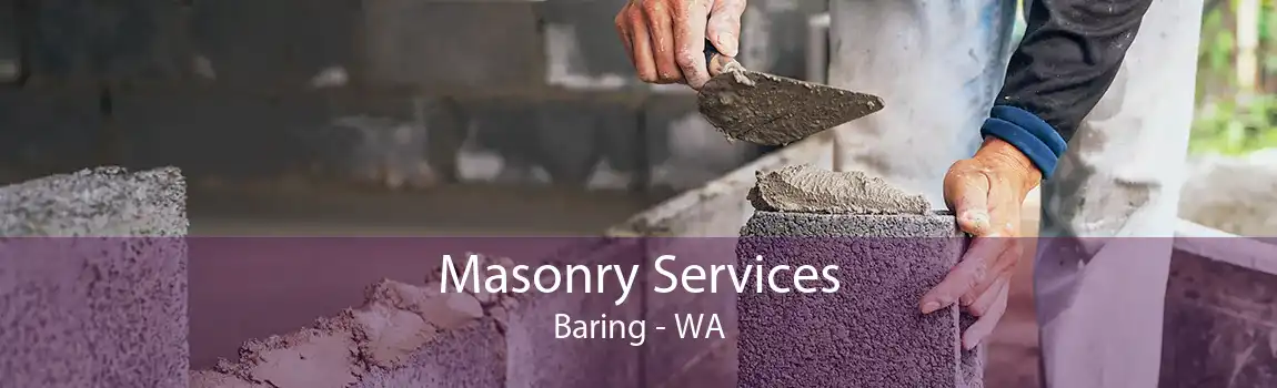 Masonry Services Baring - WA