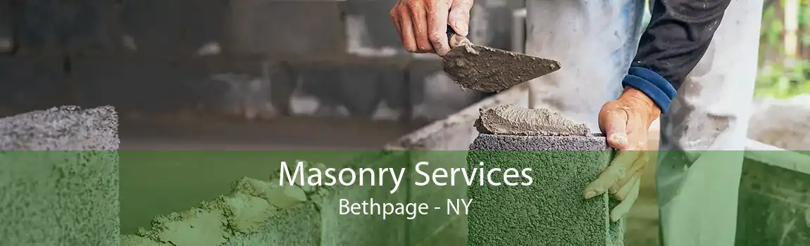 Masonry Services Bethpage - NY