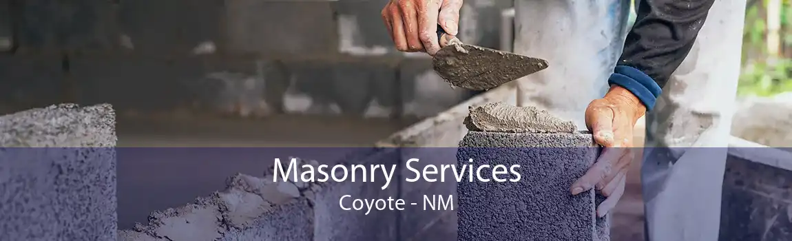 Masonry Services Coyote - NM