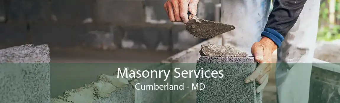 Masonry Services Cumberland - MD