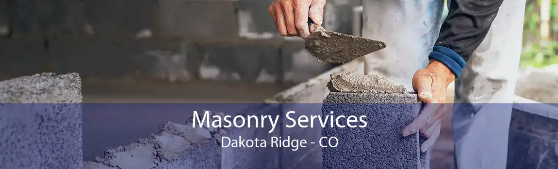 Masonry Services Dakota Ridge - CO